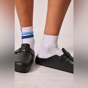 New Birkenstock x Free People Black Boston EVA Clogs Sandals Shoes 7/38